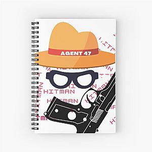 agent 47 hitman Spiral Notebook