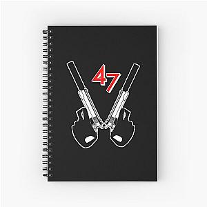 47 Agent Hitman game Spiral Notebook