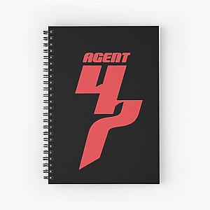 47 agent hitman Spiral Notebook