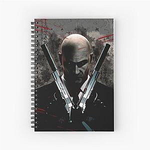 Agent 47 HitmanBest Design For Fans Spiral Notebook