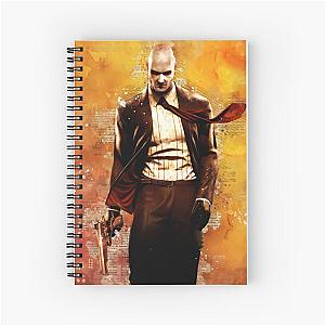 Hitman Agent 47Design For Men and Women Spiral Notebook