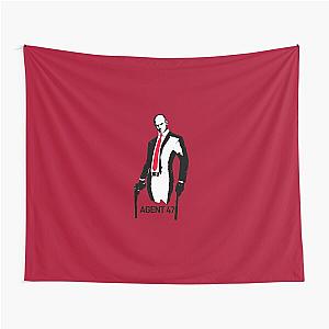 Agent 47 Hitman Tapestry