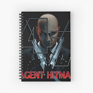 47 Agent Hitman Spiral Notebook