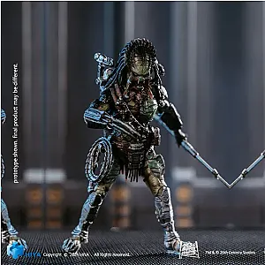 HIYA AVPR Battle Damage Wolf Predator Anime Action Figure Toy