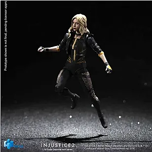 HIYA INJUSTICE 2 Black Canary Anime Exquisite Mini Serie Action Figure Toy