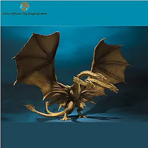 30cm Godzilla Anime Hiya King Ghidorah Action Figure Toy