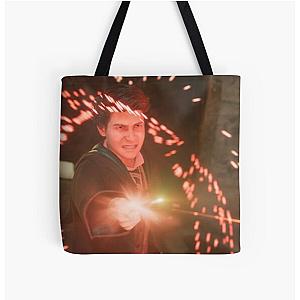 Sebastian Sallow Dark All Over Print Tote Bag