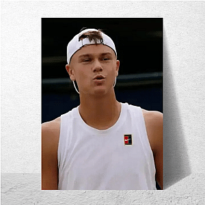 Smash the Line – Holger Rune Style Holger Rune Posters