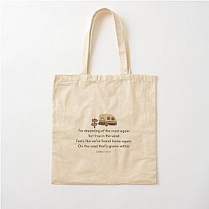 The Open Road Lyrics (by Hollow Coves) Cotton Tote Bag