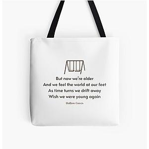 When We Were Young Lyrics (by Hollow Coves) All Over Print Tote Bag