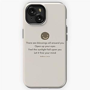 Blessings Lyrics (by Hollow Coves) iPhone Tough Case