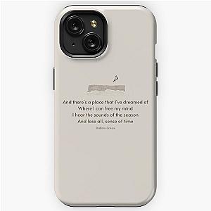 Coastline Lyrics (by Hollow Coves) iPhone Tough Case