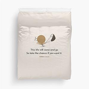 Notions Lyrics (by Hollow Coves) Duvet Cover