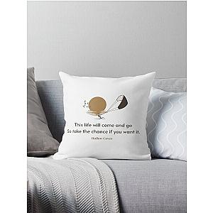 Notions Lyrics (by Hollow Coves) Throw Pillow