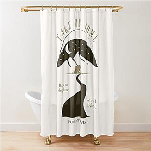 H O M E (Hollow Coves) Shower Curtain