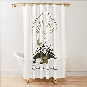 O P E N R O A D (Hollow Coves) Shower Curtain