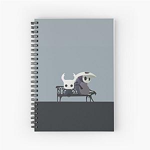 The Knight and Quirrel - Hollow Knight Spiral Notebook