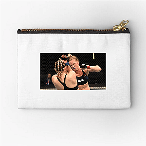 Holm Game, No Mercy Holly Holm Zipper Pouches