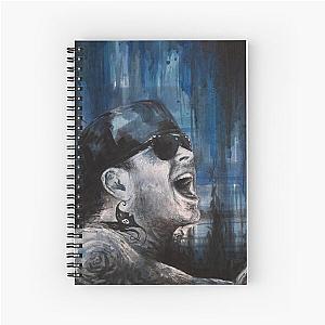 Johnny 3 Tears of Hollywood Undead Painting Panic-Graphics Spiral Notebook