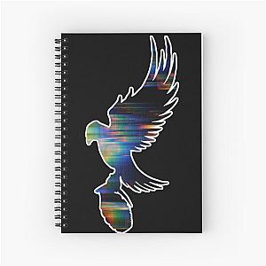 Hollywood Undead glitch dove logo Spiral Notebook