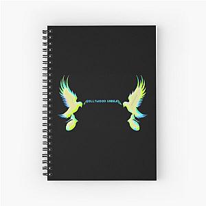 Hollywood Undead ~ Metallica font logo Spiral Notebook