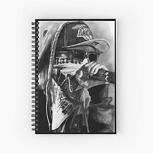 Charlie scene Hollywood undead drawing Spiral Notebook