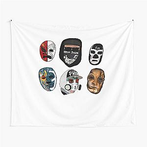 Hollywood undead masks Tapestry