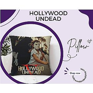 Hollywood Undead Throw Pillow