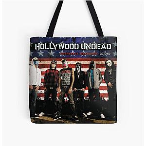 Hollywood Undead desperate measures All Over Print Tote Bag RB1412