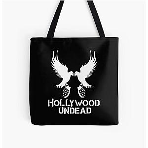 Dual Undead Bird Granade Hollywood All Over Print Tote Bag RB1412