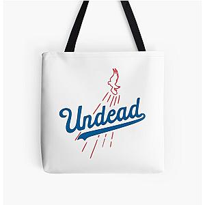 Word Hollywood Granade Undead All Over Print Tote Bag RB1412