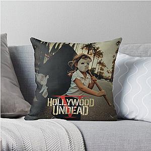 Hollywood Undead V Throw Pillow RB1412