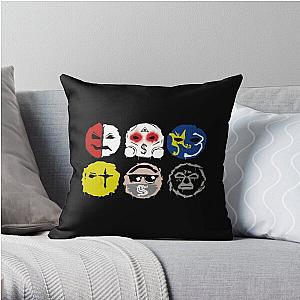 Some Undead in Famous Hollywood Throw Pillow RB1412