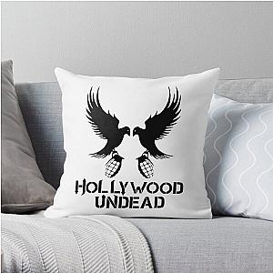 Dual Hollywood Bird Granade Undead Throw Pillow RB1412