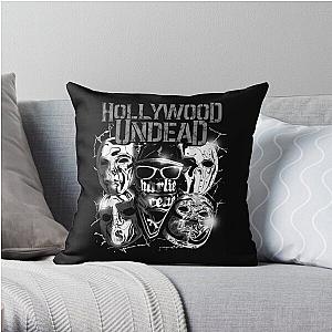 Hollywood Undead  Official Merchandise  Metal Masks Throw Pillow RB1412