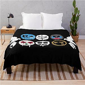 Hollywood Undead Mask Throw Blanket RB1412