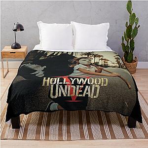 Hollywood Undead V Throw Blanket RB1412