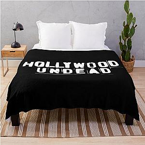 Hollywood Undead Merch Hollywood Undead Logo Throw Blanket RB1412