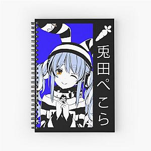 Hololive Usada Pekora Prisoner Uniform Spiral Notebook