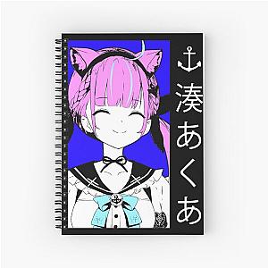 Hololive Minato Aqua  Spiral Notebook