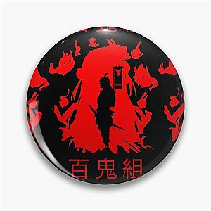 Hololive Nakiri-gumi Silhouette  Pin