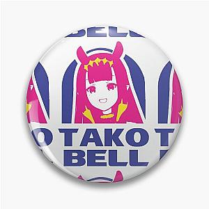 Hololive EN Ina TAKO BELL Logo Parody Pin