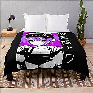 Hololive Tokoyami Towa  Throw Blanket