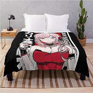 Calliope Mori Red Dress Hololive EN Throw Blanket