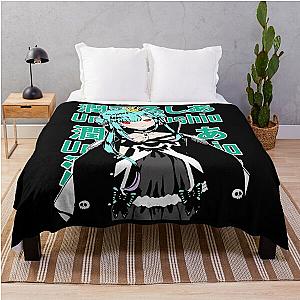 Hololive Uruha Rushia With Crown Throw Blanket