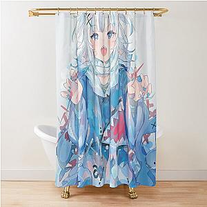 Gawr Gura - Hololive Shower Curtain