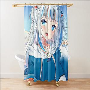 Gawr Gura - Hololive Shower Curtain