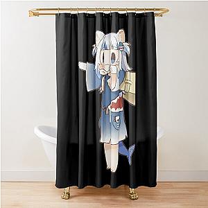 Gawr Gura - Hololive Shower Curtain