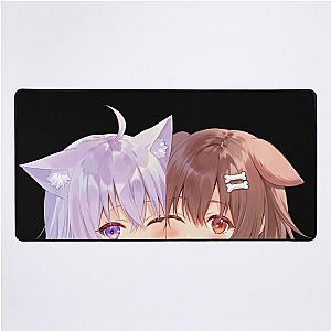 OkaKoro Peeker (Okayu Korone) - Hololive Desk Mat