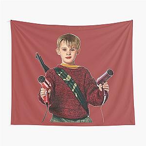 Kevin McCallister Home Alone Christmas Movie Tapestry